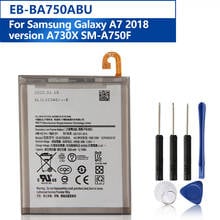 Samsung original EB-BA750ABU bateria para samsung galaxy 2018 versão a7 SM-A730x a730x SM-A750F a10 telefone bateria 3300mah 2024 - compre barato