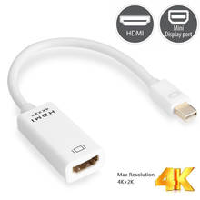 50pcs Mini Display Port  DisplayPort DP Male to HDMI Female converter Adapter Cable For AIR PRO MAC Macbook  NOTEBOOK 2024 - buy cheap