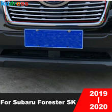 For Subaru Forester SK 2019 2020 Racing Grills Car Front Hood Grill Car Grille Decoration Glossy ABS Chrome Auto Grill 2024 - buy cheap