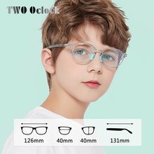 Óculos de proteção de qualidade com oito blocos, óculos bluelight para crianças, armação sem dioptria, armação ótica redonda tr90 d5115 2024 - compre barato