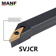 MANF Lathe Tools 16mm SVJCR-2020K11 External Turning Tools Holders Lathe Cutter Metal Internal Rod Industry Tungsten Round Bar 2024 - buy cheap