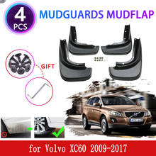 Protetor para lama volvo xc60 2009 2010 2011 2012 2013 2014 2015, 4 unidades, acessórios de proteção contra respingo 2024 - compre barato