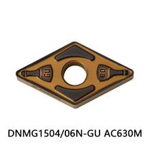 Original DNMG150408N-GU DNMG150608N-GU AC630M Carbide Inserts for Stainless Steel DNMG150408 DNMG150608 N-GU Lathe Cutter CNC 2024 - buy cheap