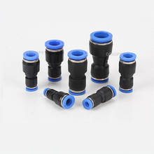 Air Pneumatic 10mm 8mm 6mm 12mm 4mm 16mm OD Hose Tube One Touch Push Into Straight Gas Fittings Plastic Quick Connectors Fitting 2022 - buy cheap
