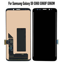 Tela lcd para substituição, sensor de toque, para samsung galaxy s9 g960 g960f/ds g960u g960f 2024 - compre barato