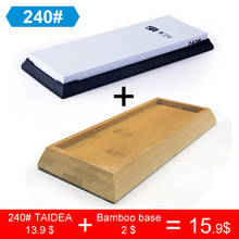 TAIDEA Sharpening stone Professional Whetstone Gift Base Fast sharpening knife Bamboo base Kitchen Gringer tool 240-3000# 2024 - buy cheap