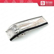 Bross BSP908-1 Side Door Wing Mirror Indicator Lamp White Lens LEFT 71765449, 95511536, 1428578 for Fiat Doblo 2 Opel Combo D 2024 - buy cheap