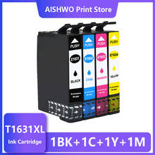 Cartucho de tinta ASW 16XL T1631 - T1634 para impresora Epson WorkForce WF 2010, 2540, 2750, 2510, 2520, 2530, 2760 2024 - compra barato