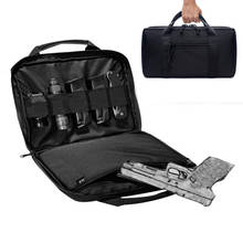 Tactical Pistol Gun Carry Bag Case Glock 17 Beretta Shockproof Padded Magazine Pouch Handbag Military Universal Handgun Bag 2024 - buy cheap