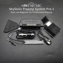 Skysonic Pro-1 звуковое отверстие с двойной катушкой магнитное акустическое устройство с активным звукоснимателем для профессионального воспроизведения 2024 - купить недорого