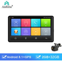Anfilte-câmera automotiva, sistema android 6.0, tela de 9 polegadas, com gps, 1gb, 16gb, gravador de vídeo, tablet com g-sensor, mapas grátis 2024 - compre barato