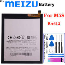 Аккумулятор BA612 M5s для Meizu Meilan Meizy M 5S, M5s, M612Q, M612M, аккумулятор 3000 мА · ч, инструменты 2024 - купить недорого