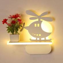 Lámpara de pared de acrílico para sala de estar, iluminación creativa moderna y sencilla, decoración de habitación de niños, luz Led de pared 2024 - compra barato