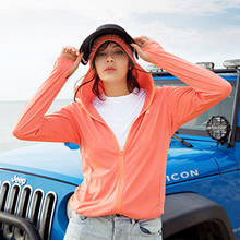 OhSunny Outdoor Anti-UV Sun Protection Sunscreen Coats Clothes Breathable Loose Long Sleeve Pullover Hoodie For Driving Beach 2024 - buy cheap