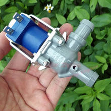 DELTROL Mini Electric Solenoid Valve N/O Normally Open  DC12V 12W Large Flow Air Water Valve 2024 - buy cheap