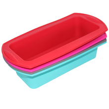Silicone Bread Ice Cube Candy Chocolate Cake Cookie Cupcake Molds Cupcake Non Stick Bakeware Baking Pan Oven Rectangle Mould 2024 - buy cheap
