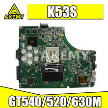 K53SV Laptop motherboard For Asus K53SV K53SJ K53SM K53SC K53S X53S A53S mainboard GT540M GT520M GT630M 2024 - buy cheap