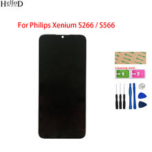 For Philips Xenium S266 LCD Display Touch Screen For Philips Xenium S566 Digitizer Panel Lens Sensor Assembly Replacement Tools 2024 - buy cheap