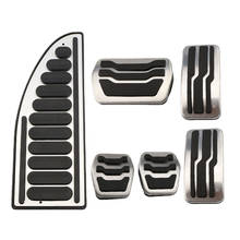 Daefar-Juego de pedales de acelerador de coche, cubiertas de pedales de freno, reposapiés de embrague, cubierta para Ford Focus 2, 3, 4, MK2, MK3, MK4, 2005 - 2017 2024 - compra barato