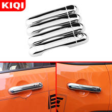 8Pcs Chrome Car Outside Door Handle Trim Cover Moulding for Jeep Renegade 2014 - 2019 Car Exterior Accessories Styling 2024 - buy cheap