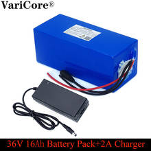 VariCore 36V 16ah 18650 lithium Battery pack and bms protection 16000mAh backup power supply + 42V 2A charger 2024 - buy cheap