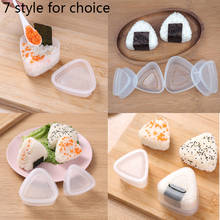 Juego de 2 unids/set para hacer Sushi, molde Triangular para hacer Sushi, accesorios de cocina japonesa, Bento 2024 - compra barato