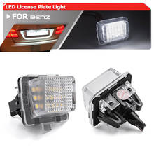 2x Fits For W204/W204 5D W212 W216 W221 C207 C216 C E CL S-Class SMD White Error Free Led License Plate Lights 2024 - buy cheap