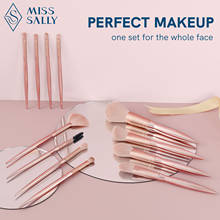 Miss Sally 12Pcs Makeup Brushes Set Eye Face Cosmetic Foundation Powder Blush Eyeshadow Kabuki Blending Makeup Brush Beauty Tool 2024 - buy cheap