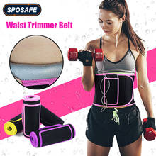 Sports Waist Trimmer Belt Adjustable Waist Trainer Slimming Weight Loss Belly Fat Burner for Body Shaping Men and Women 2024 - buy cheap