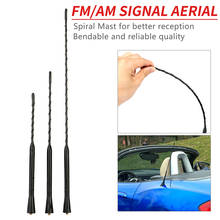 9/11/16 Inch Universal Auto Roof Mast Whip Stereo Radio FM/AM Signal Aerial Amplified Antenna for VW BMW Audi Mazda Toyota 2024 - buy cheap