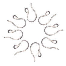 10pcs 304 Stainless Steel Earring Hooks Ear Wires with Loop For Dangle Earrings DIY Jewelry Making ,Rose Gold ,Mixed Color F80 2024 - buy cheap