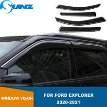 Protector de ventana para Ford Explorer 2020 2021, 4 piezas, visera, Protector solar, accesorios para coche 2024 - compra barato