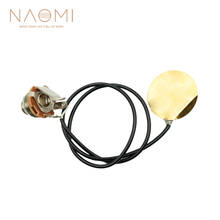 NAOMI Piezo Transducer Microphone Pickup Mic Contact For Guitar Violin Ukulele Mandolin Guitar Parts Accessories New 2024 - buy cheap