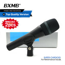 2pcs Grade A Quality E945 Professional Performance Dynamic Wired Microphone 945 Super-Cardioid Mic For Karaoke Live Vocals Stage 2024 - buy cheap