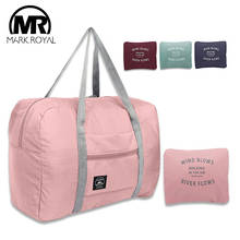 MARKROYAL New Folding Travel Bag Nylon Women Travel Bags Large Capacity Hand Luggage Tote Duffel Set Overnight For Lady & Men 2024 - buy cheap
