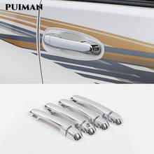 For Toyota Land Cruiser 200 LC200 2016 2017-19 2020 Chrome Car Outer Door Handle Cover Door Bowl Protection Covers Sticker 8pc 2024 - buy cheap