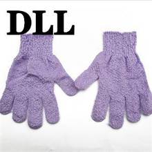 Massage Scrubbing Gloves Shower Exfoliating Bath Glove Random Color Body  Gloves Sponge Bath 2024 - buy cheap