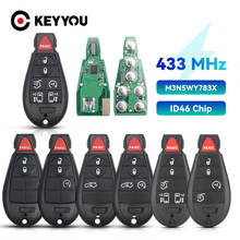 KEYYOU-llave de coche remota M3N5WY783X IYZ-C01C para Dodge Grand Caravan Journey, 2008, 2009, 2010, 2011, 2012, 2013, 2014, 433Mhz, Chip ID46 2024 - compra barato