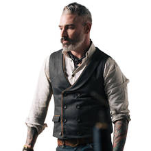 Men's Suit Vest Boutique Tweed Slim Fit Leisure Cotton Male Gentleman Beckham Business Waistcoat For Wedding Groomsmen 2024 - buy cheap