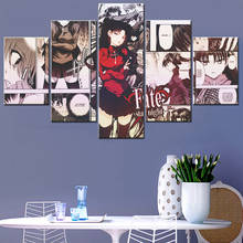 5 Piece Canvas Wall Art Anime Fate Figure Rin Posters And Prints Home Modern Modular Pictures Decor Bedroom Decoration Paintings 2024 - buy cheap