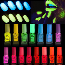 20colors Candy Nail Art Luminous Paint Nail Polish Neon Nail Lacquer Luminous Fluorescent Nail Gel Glow In The Dark 2024 - buy cheap
