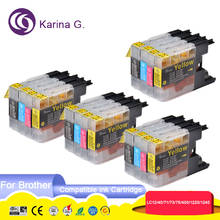 16PK Nice Compatible Ink Cartridge for Brother LC1240 LC1220 LC75 LC73 LC12 LC40 ,Used For Brother Printer, Free Shipping 2024 - buy cheap