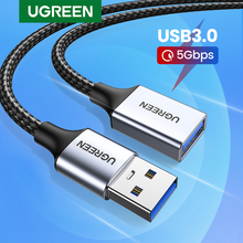 UGREEN USB Extension Cable USB 3.0 Extender Cord Type A  Male to Female Data Transfer Lead for Playstation Flash Drive USB 2.0 2024 - купить недорого