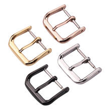 Stainless Steel Watch Buckle 16mm 18mm 20mm 22mm Metal Silver Gold Black Watchbands Strap Clasp Watch Accessory 2024 - buy cheap