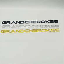 For GRAND CHEROKEE Sides Door Fender Nameplate Emblem Badge Logo Sticker 2024 - buy cheap