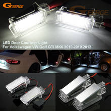 For Volkswagen VW Golf GTI MK6 2010 2010 2012 Ultra bright Smd LED Courtesy Door Light lamp No OBC error car Accessories 2024 - buy cheap