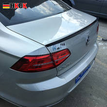 Abs plástico primer cor exterior traseiro tronco asa boot telhado lábio spoiler para volkswagen vw magotan passat b8 spoiler 2017-2020 2024 - compre barato