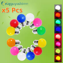 =(K)= 5Pcs Colorful E27 Bulb USB 3W Lamp Globe Lampada AC 220V SMD 2835 RGB E27 Flashlight G45 Led Bomlillas KTV Bar Spot Light 2024 - buy cheap