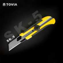 TOVIA 25mm Utility Knife SK5 Stainless Steel Blade Retractable Knife Box Cutter Snap-off Pocket Utility Knives Cut Rope Paper 2024 - buy cheap