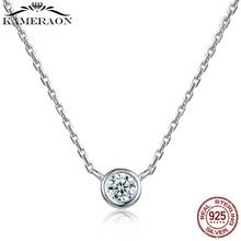 Женское ожерелье из серебра 100% пробы, N815 2024 - купить недорого